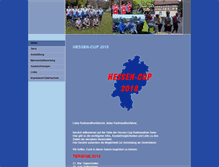 Tablet Screenshot of hessen-cup.de